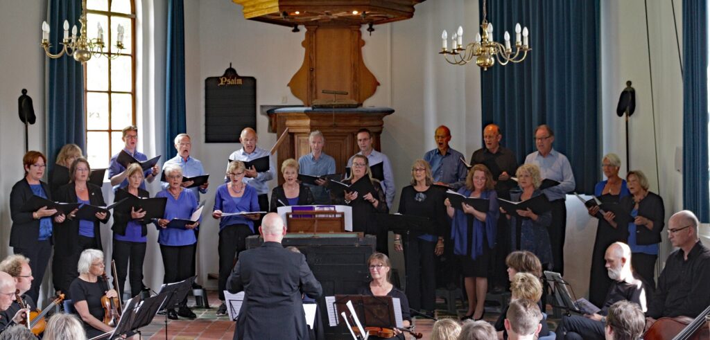 Cantando tijdens een concert